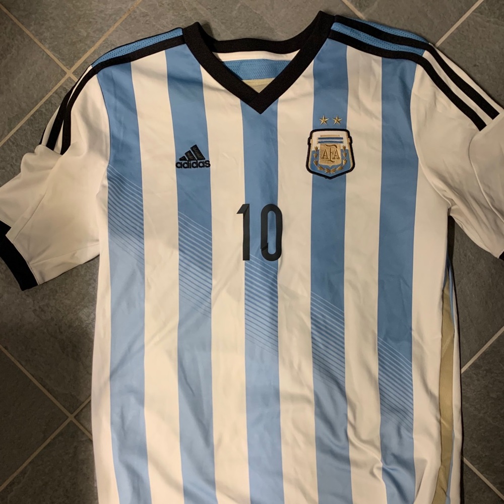 messi argentina soccer jersey